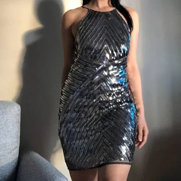 Dresses | New With Tags Lulus Ace Of Spades Gunmetal Sequin Bodycon Dress | Poshmark Dresses | New With Tags Lulus Ace Of Spades Gunmetal Sequin Bodycon Dress | Poshmark